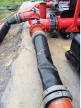 Polyurethane Hose for Transporting Water over Long Distance for Hydraulic Fracturing Use